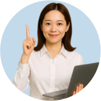 求人票作成ツールを使い、業務時間が短縮され喜ぶ採用担当者